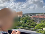 【個人撮影】女子大学生と壁が薄いお宿で生セックスしちゃった。喘ぎ声大きすぎて、隣の部屋まで丸聞こえ、、、。沖縄旅行で疲れた体でも、セックスは気持ちいい。Japanese 素人 school girl 2/16