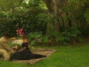 Hot retro porn with a sexy blonde milf fucked hard in the park 6/16