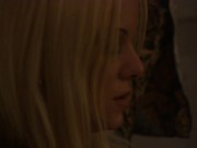 Hot brunette fucked hard in the stairs in hot porn classic 90s 1/16