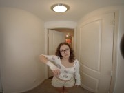 Stepbrother washes stepsister in bathroom and ends up masturbating 3/16