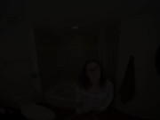 Stepbrother washes stepsister in bathroom and ends up masturbating 6/16