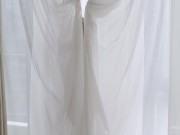 WOWGIRLS Super hot girl Mila Azul posing in front of the camera and playing with her pussy 6/16