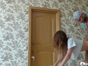 Skinny babe loves getting fucked doggystyle 13/16