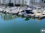 BJRAW Sexy brunette spinner Sera Ryder gets a mouthful of dick 3/16