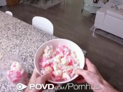 POVD Sexy Asian Girl Dresses Up On Halloween And Gets Fucked 1/16