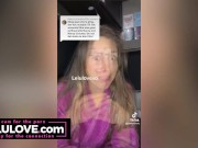 Babe showing off luxury TEEPEE w/ bathtub & more behind the scenes creampie closeups, catfish frustration & more - Lelu Love 9/16