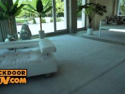 POV - Ass fucking your leggy blonde nanny Linda Leclaire 1/16