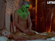 LETSDOEIT - Big Tits Masked Chick Kalya Green Enjoys Spooky Dick In Hot Halloween Sex Session 2/16