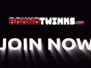 Bound Twink Rimmed Before Rough Bareback 1/16