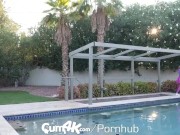 CUM4K Petite Girl Shows Up For Sex On Halloween 1/16