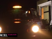 Busty blonde gets wild in the bathrooms 3/16