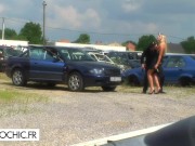 Hot blonde babe takes things in control 3/16