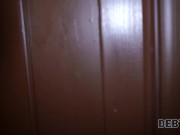 DEBT4k. Naive blonde confronted by debt collector with thick phallus 2/16