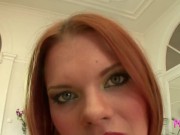 Whorish Redhead Cock Sucker Mariah Milks Your Dick With Her Skilful Mouth! 2/16