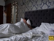 SISPORN. Brave boy impales his attractive stepsis behind stepmom's back 15/16