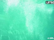 A GIRL KNOWS - BFFs Carolina Abril And Penelope Cross Have An Affair Outside At Their New Mansion 1/16