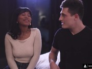 Bubble Butt Rides Dick By Swapping Places With Friend! 6/16