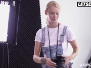 A GIRL KNOWS - Hot Babes Casey A. And Ariela Donovan Unleash Their Lesbian Side 2/16