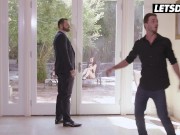 LETSDOEIT - Busty MILFs Richelle Ryan & Aidra Fox In Nasty Threesome With Big Cock Stud 1/16