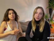 Ersties: Heiße Massage mit Sexspielzeug und Happy End 2/16