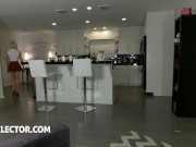 Halloween FFM threesome fucking in POV 5/16