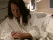 Puffy-Nippled Brunette Fomina Shows Off Her Big Butt In Classy Hotel! 2/16