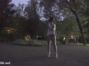 Testing my new suit. Upskirt selfie 10/16