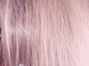 Hot housewife sucks neighbor's cock and gets pussy full of cum. 3/16