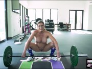 Cory Chase in Nude Workout at This Modern Mansion 7/16