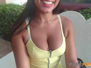 Amateur LATIN GODDESS shows us how good she is at fucking big cocks 3/16