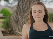 WOWGIRLS Beautiful Russian model Sia Siberia feeling horny and letting a lucky guy fuck her in different positions 1/16