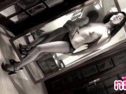 Lesbian Nina get Naked 8/16