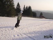 HUNT4K. Playing with His 