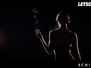 LETSDOEIT - Skinny Babe Belle Claire Pleasures Her Boyfriend In Hot Passionate Session 5/16