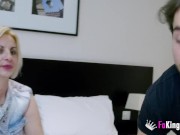 Amateur mommy tries to do a porn audition: She's desperate for a good shafting! 6/16