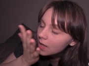 Close up Blowjob and Huge Cum in my Mouth - Cumplay 16/16