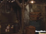 Sexy tiny lesbian chick with huge natural tits washed by maid 1/16