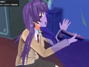 エロアニメ　Sなさくらが先輩をいじめる　ASMR サンプル 4/16