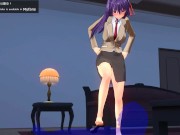 エロアニメ　Sなさくらが先輩をいじめる　ASMR サンプル 5/16