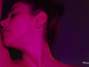 WOWGIRLS Absolutely gorgeous Ukrainian model Alissa Foxy oiling her tits and nipples while dancing 6/16