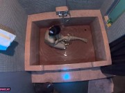 Amateur Homemade Couple romantic & passionate bathtub sex 1/16