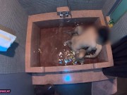 Amateur Homemade Couple romantic & passionate bathtub sex 6/16