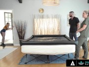 Hot Teen Has A Hard Threesome Massage 1/16