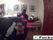 Lesbians fuck in the locker room! 15/16