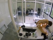Security camera shoot secret sex in an office during lunch time- by Song Nan Yi- CUT 14/16