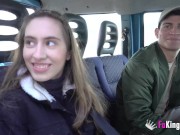 Amateur 18yo babe Carolina starts her porn career with an OUTDOOR FUCK! 2/16