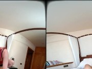 Ugly red hair with small tits fucked in VR 1/16