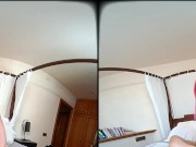 Ugly red hair with small tits fucked in VR 8/16