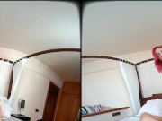 Ugly red hair with small tits fucked in VR 9/16