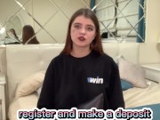 Оттрахал свою девушку и смачно кончил ей на лицо. С разговорами. 1/16